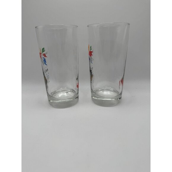 2 Vintage 1998 Nagano Japan Winter Olympics Canada 12 oz Tumbler Glasses - Picture 8 of 8